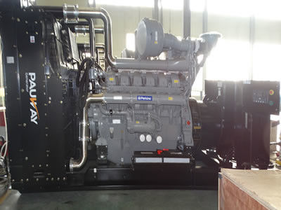 150 KW Perkins Diesel Generator 187.5 KVA 50 HZ 1500 RPM ضمان لمدة 12 شهرًا