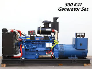 300 KW مجموعة مولدات الديزل المفتوحة ISO Electric Diesel Generator